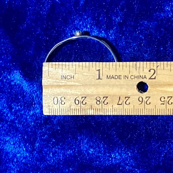 RARE Baby Bracelet Sterling Silver w/ Turquoise - Picture 6 of 9